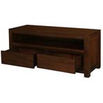 Amsterdam 2 Drawer Entertainment Unit (Mahogany) - Home & Garden > Home & Garden Others
