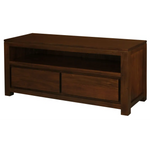 Amsterdam 2 Drawer Entertainment Unit (Mahogany) - Home & Garden > Home & Garden Others