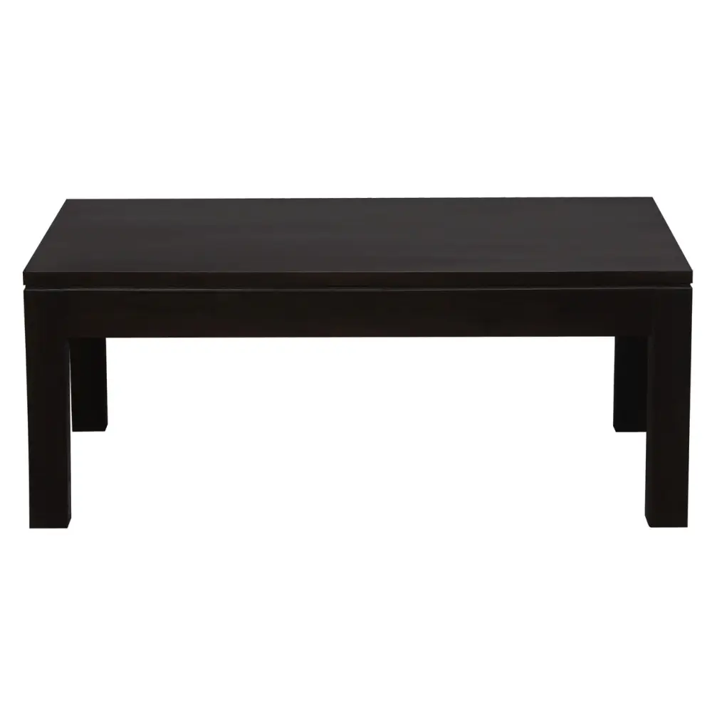 Amsterdam Solid Mahogany Timber Coffee Table (Chocolate) - Home & Garden > Decor