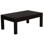 Amsterdam Solid Mahogany Timber Coffee Table (Chocolate) - Home & Garden > Decor