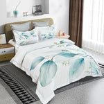 Angelis Leaves Quilt Cover Set - King Size - Home & Garden > Bedding