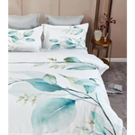 Angelis Leaves Quilt Cover Set - King Size - Home & Garden > Bedding