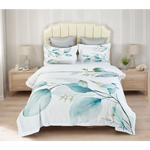 Angelis Leaves Quilt Cover Set - King Size - Home & Garden > Bedding