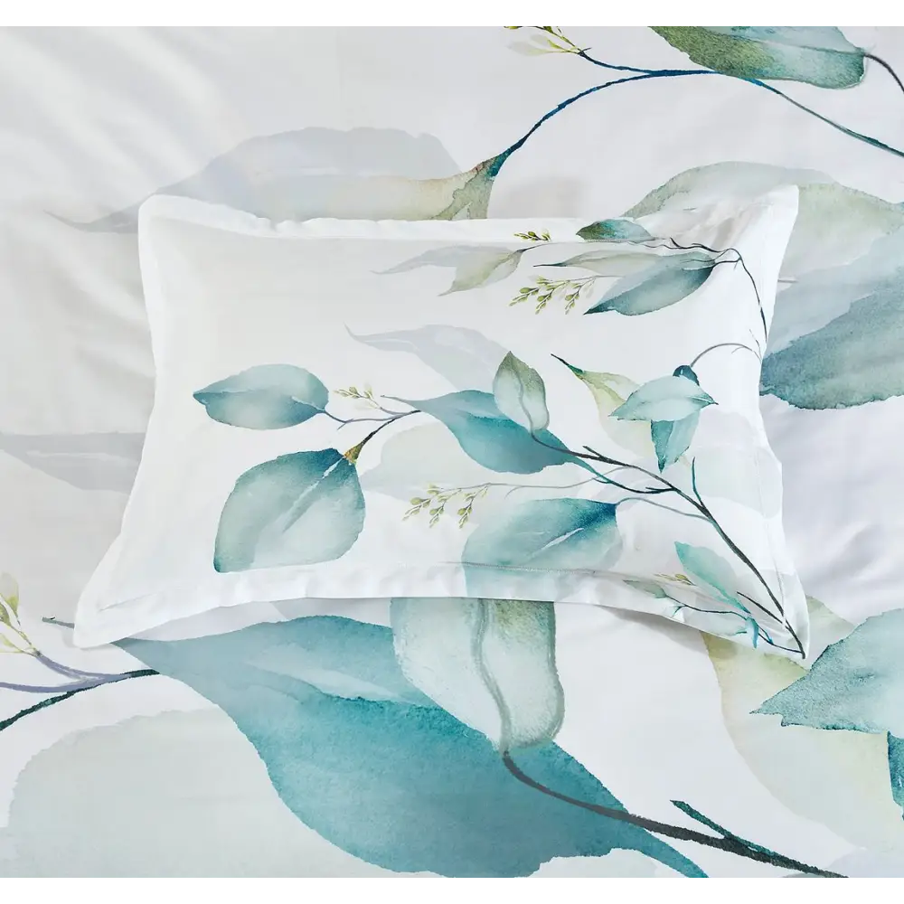 Angelis Leaves Quilt Cover Set - King Size - Home & Garden > Bedding