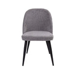 Anika 7pc Dining Set 180cm Table 6 Fabric Chair Fog - Smoke - Furniture > Dining