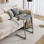 Anywhere Laptop Pro Desk in Silver Grey - Furniture > Living Room > Side Tables