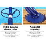Aquabuddy Pool Cleaner Automatic Swimming Floor Climb Wall Vacuum 10M Hose - Home & Garden > Pool & Accessories
