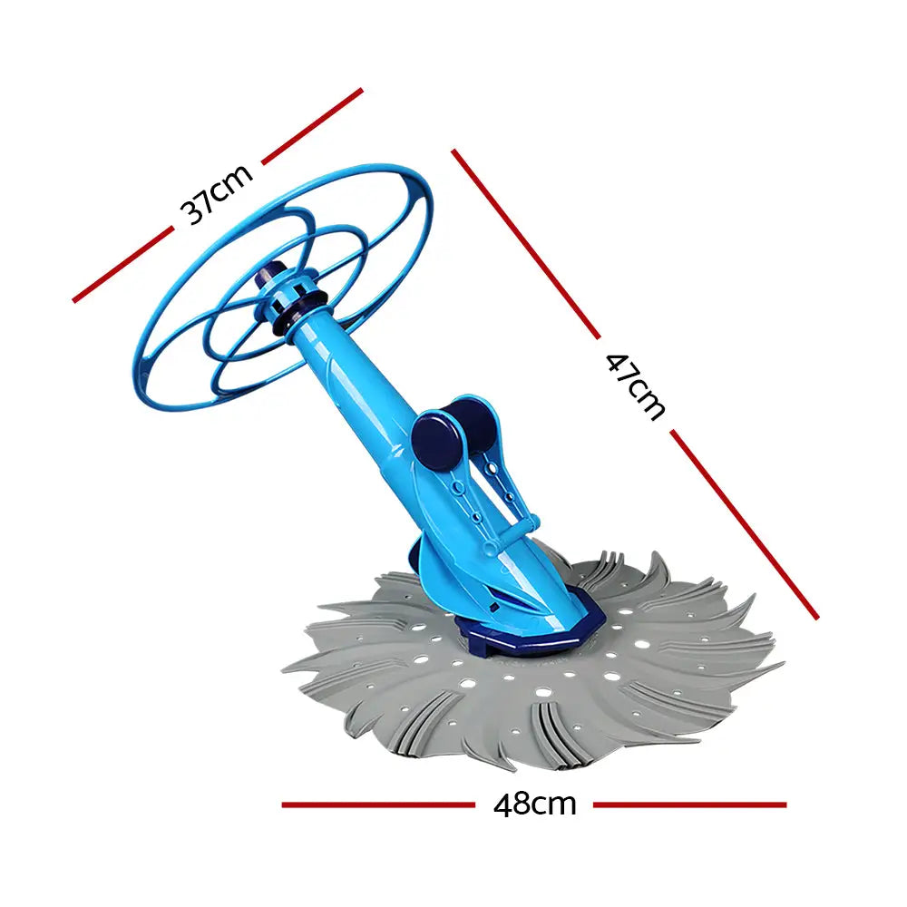 Aquabuddy Pool Cleaner Automatic Vacuum Floor Swimming Climb Wall Inground 10M - Home & Garden > Pool & Accessories