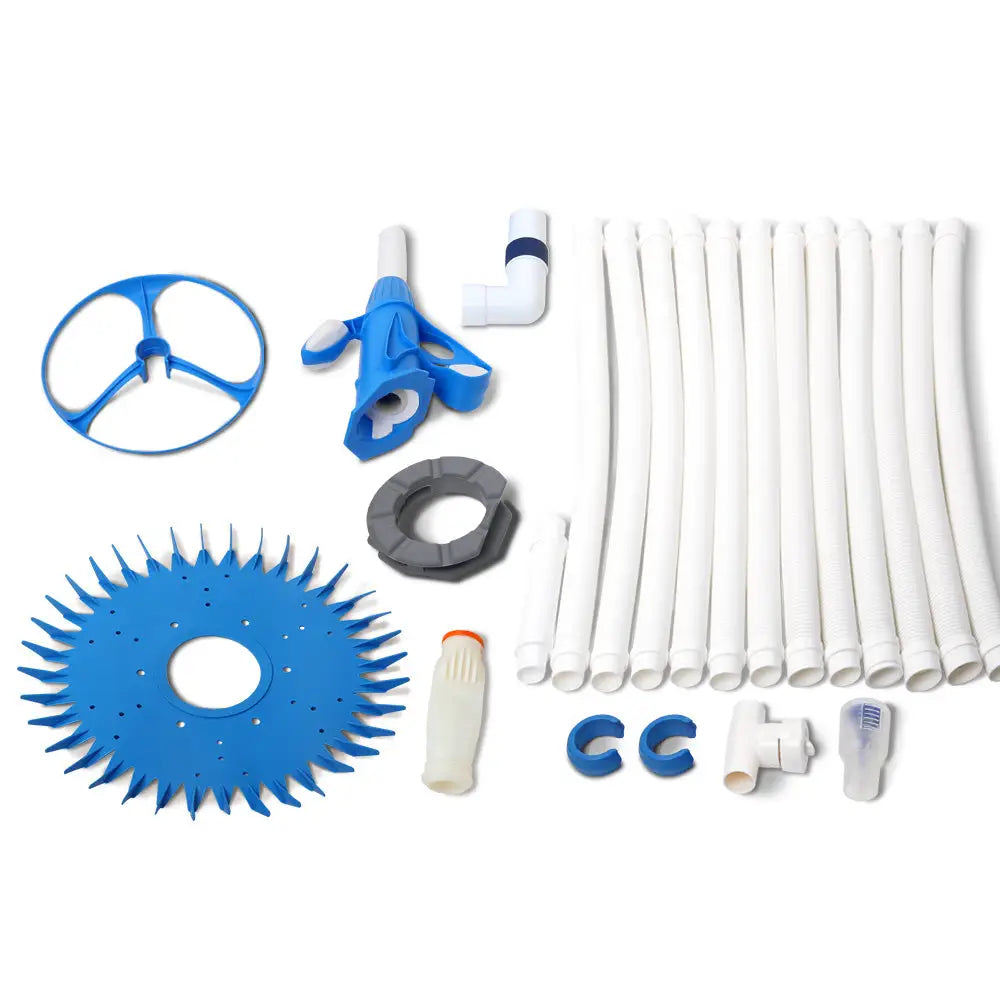 Aquabuddy Pool Cleaner Automatic Vacuum Swimming Floor Climb Wall Pool 10M Hose - Home & Garden > Pool & Accessories