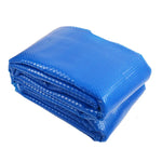 Aquabuddy Pool Cover 500 Micron 11x4.8m Swimming Pool Solar Blanket Blue Silver - Home & Garden > Pool & Accessories