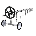 Aquabuddy Pool Cover Roller 6.55m Adjustable Swimming Pool Solar Blanket Reel - Home & Garden > Pool & Accessories