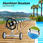 Aquabuddy Pool Cover Roller 6.55m Adjustable Swimming Pool Solar Blanket Reel - Home & Garden > Pool & Accessories