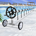 Aquabuddy Pool Cover Roller 6.55m Adjustable Swimming Pool Solar Blanket Reel - Home & Garden > Pool & Accessories