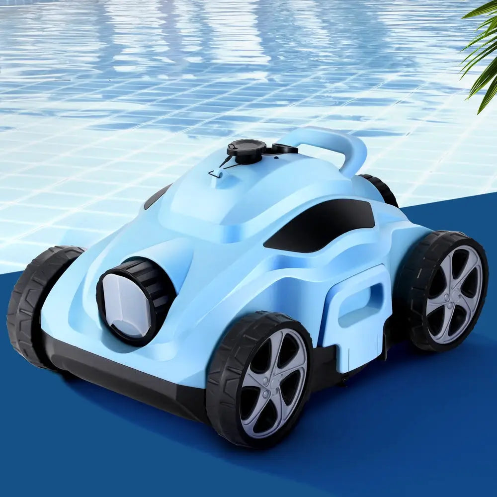 Aquabuddy Robotic Pool Cleaner Automatic Floor Vacuum Robot Swimming Cordless - Home & Garden > Pool & Accessories >