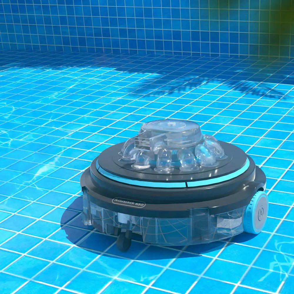 Aquabuddy Robotic Pool Cleaner Automatic Vacuum Swimming Robot Filter Cordless - Home & Garden > Pool & Accessories