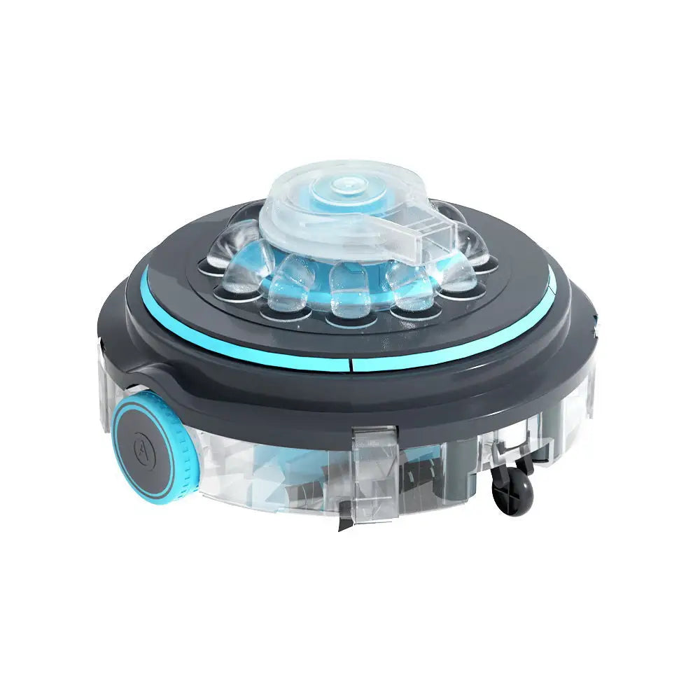 Aquabuddy Robotic Pool Cleaner Automatic Vacuum Swimming Robot Filter Cordless - Home & Garden > Pool & Accessories