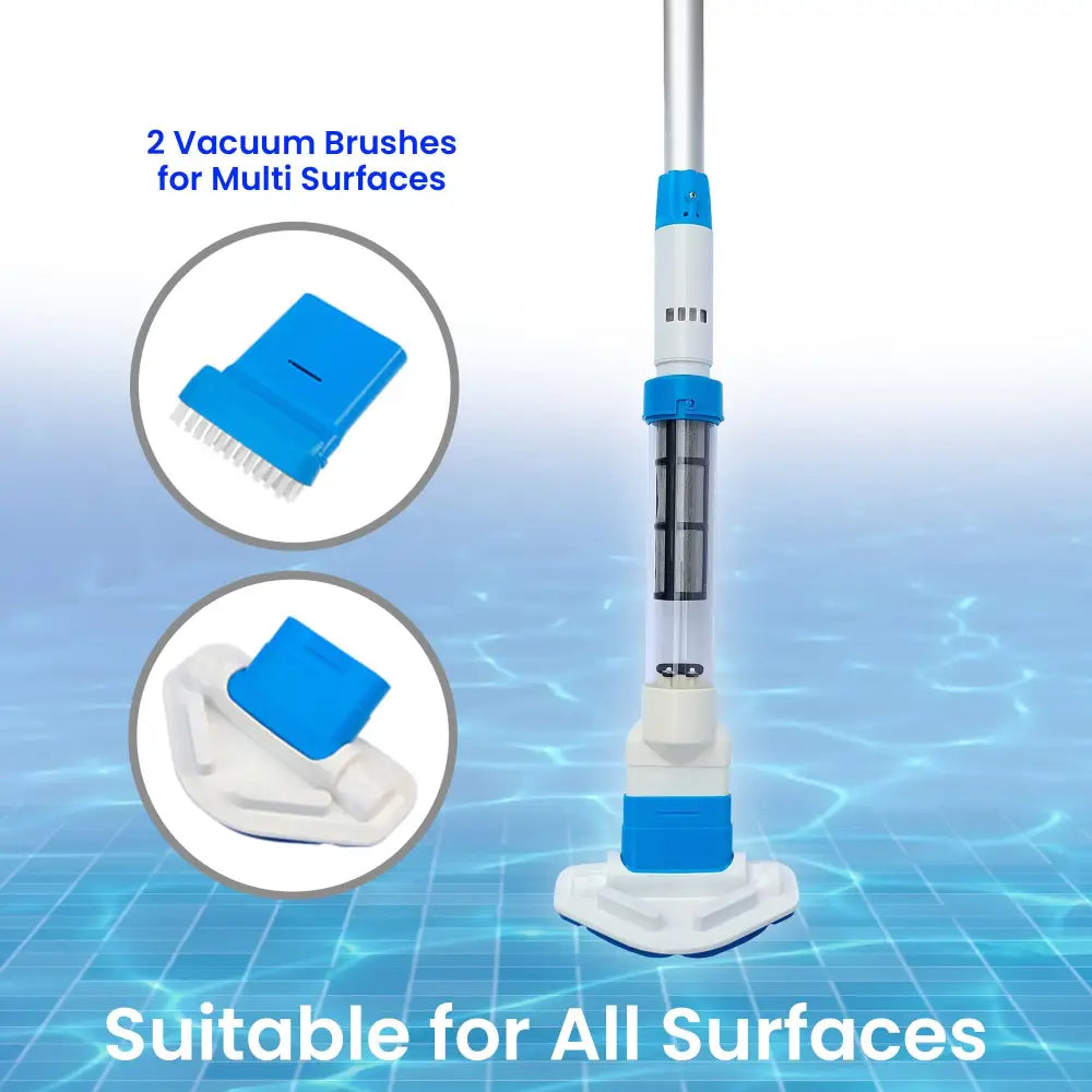 Aquajack 127 Portable Rechargeable Spa and Pool Vacuum Cleaner - Home & Garden > Pool & Accessories