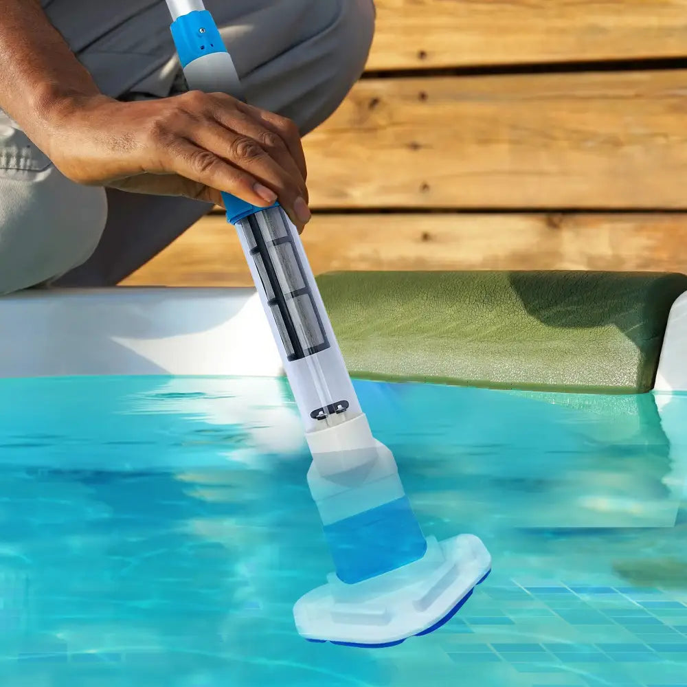 Aquajack 127 Portable Rechargeable Spa and Pool Vacuum Cleaner - Home & Garden > Pool & Accessories