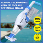 Aquajack 211 Cordless Rechargeable Spa and Pool Vacuum Cleaner - Home & Garden > Pool & Accessories