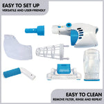 Aquajack 211 Cordless Rechargeable Spa and Pool Vacuum Cleaner - Home & Garden > Pool & Accessories