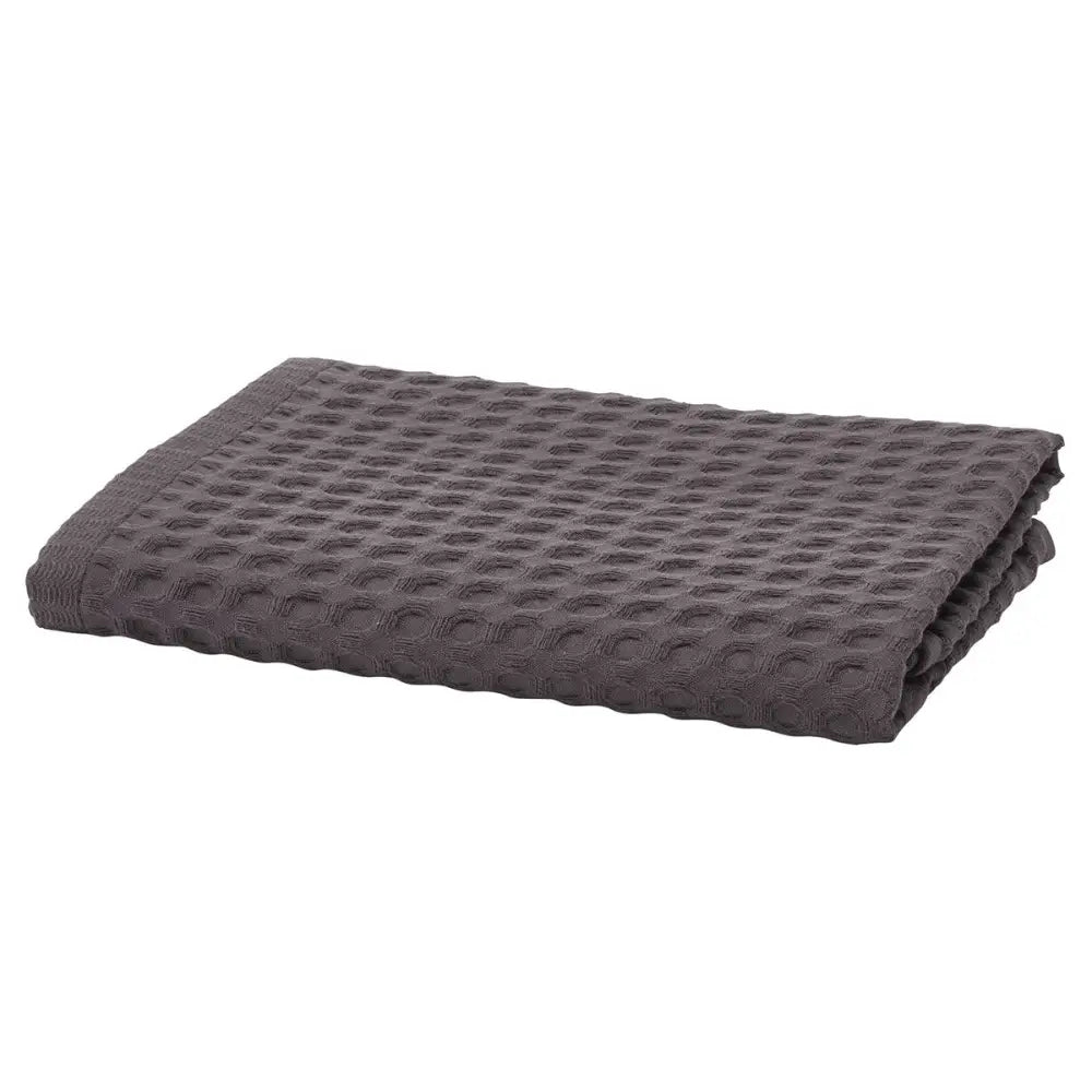 Aquanova Erin Cotton Bath Towel Dark Grey - Home & Garden > Bathroom Accessories > Bath Towels & Robes
