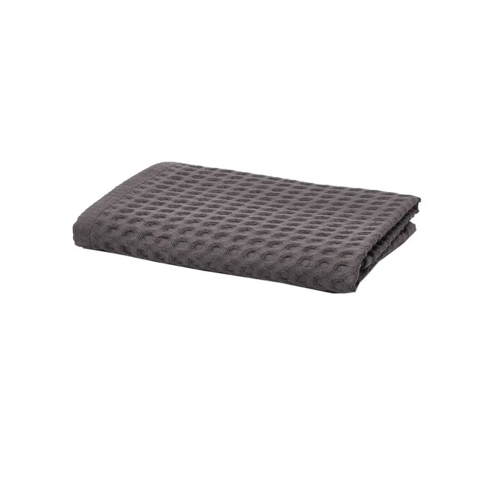 Aquanova Erin Cotton Hand Towels Dark Grey - Home & Garden > Pool & Accessories > Beach Towels