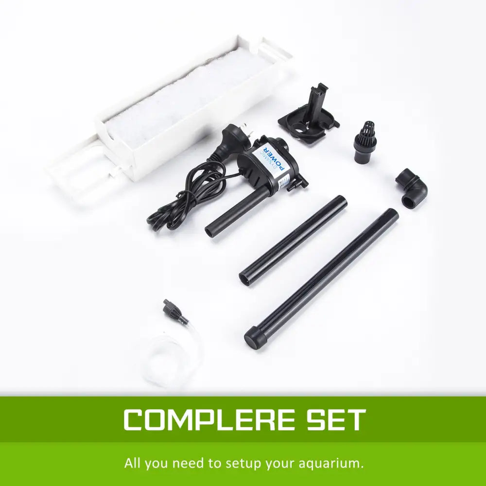 Aquarium Curved Glass RGB LED Fish Tank Set Filter Pump 30L - Pet Care > Aquarium > Aquariums
