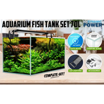 Aquarium Starfire Glass Fish Tank Set Filter Pump 70L - Pet Care > Aquarium > Aquariums