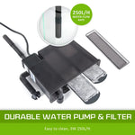 Aquarium Starfire Glass Fish Tank Set Filter Pump 70L - Pet Care > Aquarium > Aquariums