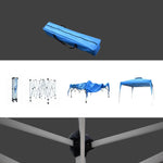 Arcadia Furniture 3M x 3M Outdoor Folding Tent - Navy - Furniture > Outdoor