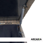 Arcadia Furniture Outdoor Rattan Storage Box Garden Toy Tools Shed UV Resistant - Oatmeal - Furniture > Outdoor >