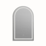 Arched LED Wall Mirror Bathroom Mirrors Makeup Anti-fog 600mm x 1000mm - Home & Garden > Decor > Mirrors