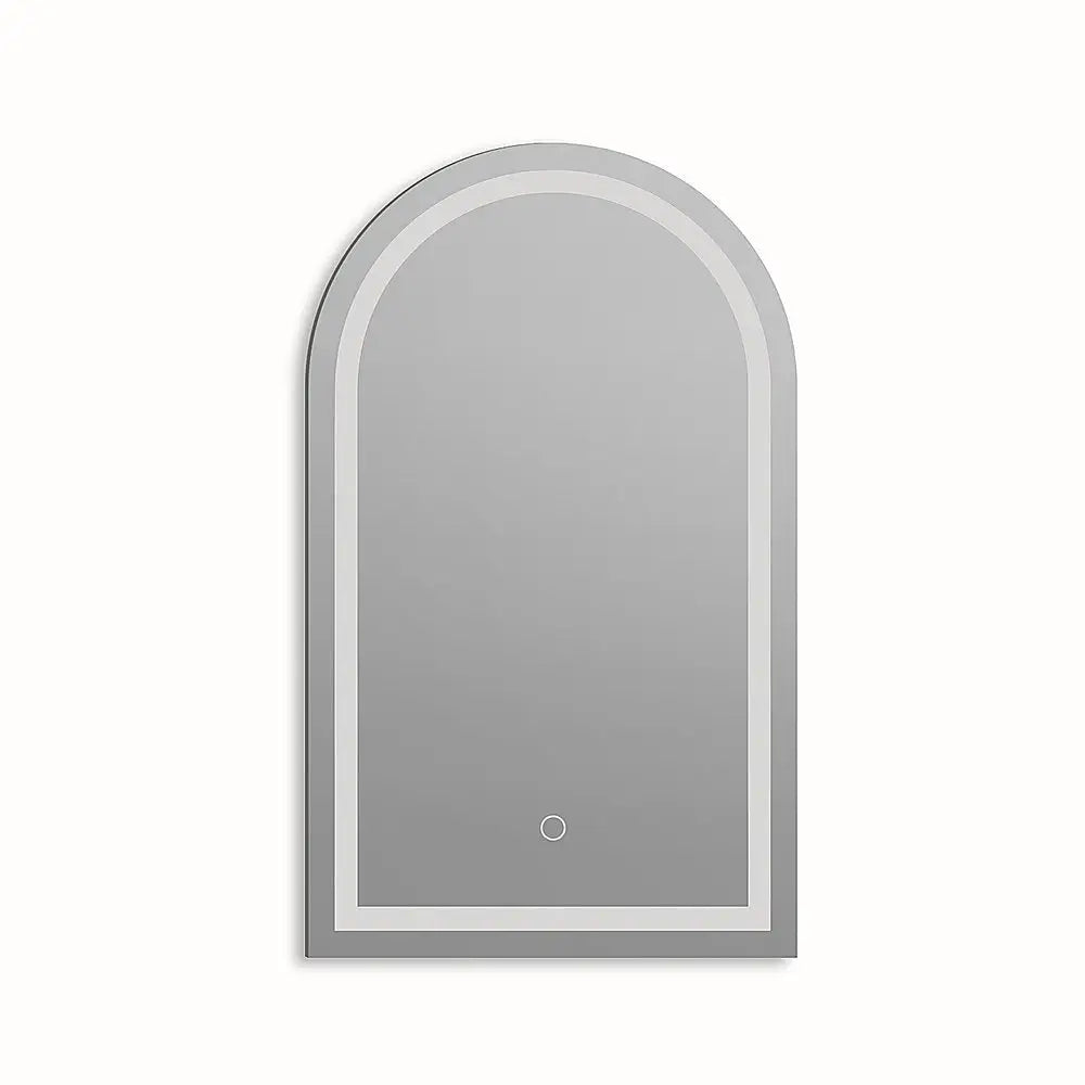 Arched LED Wall Mirror Bathroom Mirrors Makeup Anti-fog 600mm x 1000mm - Home & Garden > Decor > Mirrors