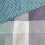Ardor 250TC Costa Check Cotton Sateen Quilt Cover Set King - Home & Garden > Bedding > Bed Sheets