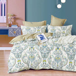 Ardor 250TC Yarmin Moroccan Cotton Sateen Quilt Cover Set King - Home & Garden > Bedding > Bed Sheets