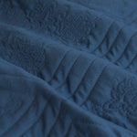 Ardor Eddison Cornflower Light Quilted Embossed Quilt Cover Set Queen - Home & Garden > Bedding