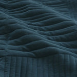 Ardor Finley Navy 3 Pcs Quilted Coverlet Set Queen/King - Home & Garden > Bedding
