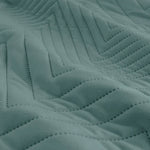 Ardor Hana Stormy Sea Embossed Velvet Quilt Cover Set Queen - Home & Garden > Bedding