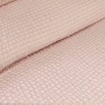 Ardor Ingrid Blush Seersucker Stripe Quilt Cover Set Double - Home & Garden > Bedding