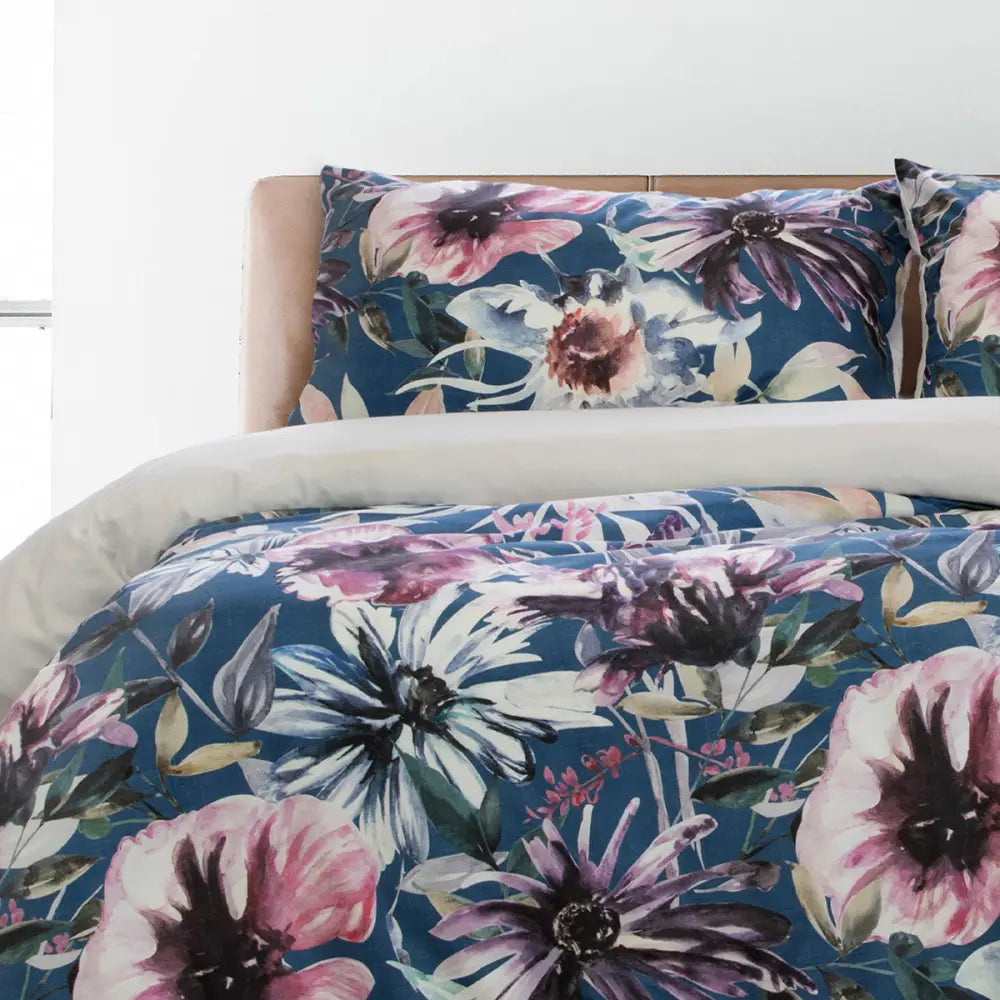 Ardor Jenna Printed Quilt Cover Set King - Home & Garden > Bedding