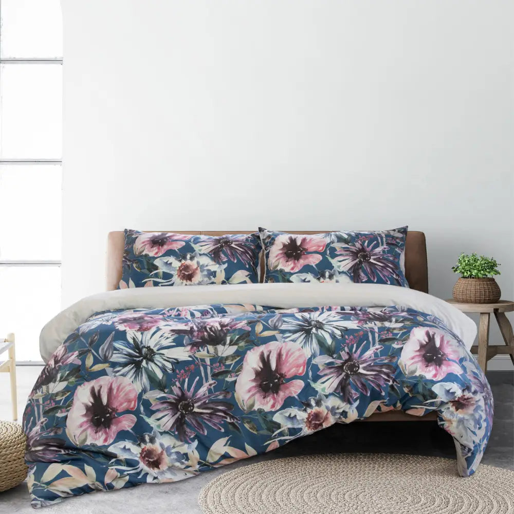 Ardor Jenna Printed Quilt Cover Set King - Home & Garden > Bedding