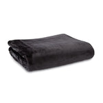 Ardor Lucia Luxury Push Blanket Charcoal King - Home & Garden > Bedding