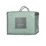 Ardor Molly Palm Green Quilted Quilt Cover Set King - Home & Garden > Bedding