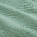 Ardor Molly Palm Green Quilted Quilt Cover Set King - Home & Garden > Bedding