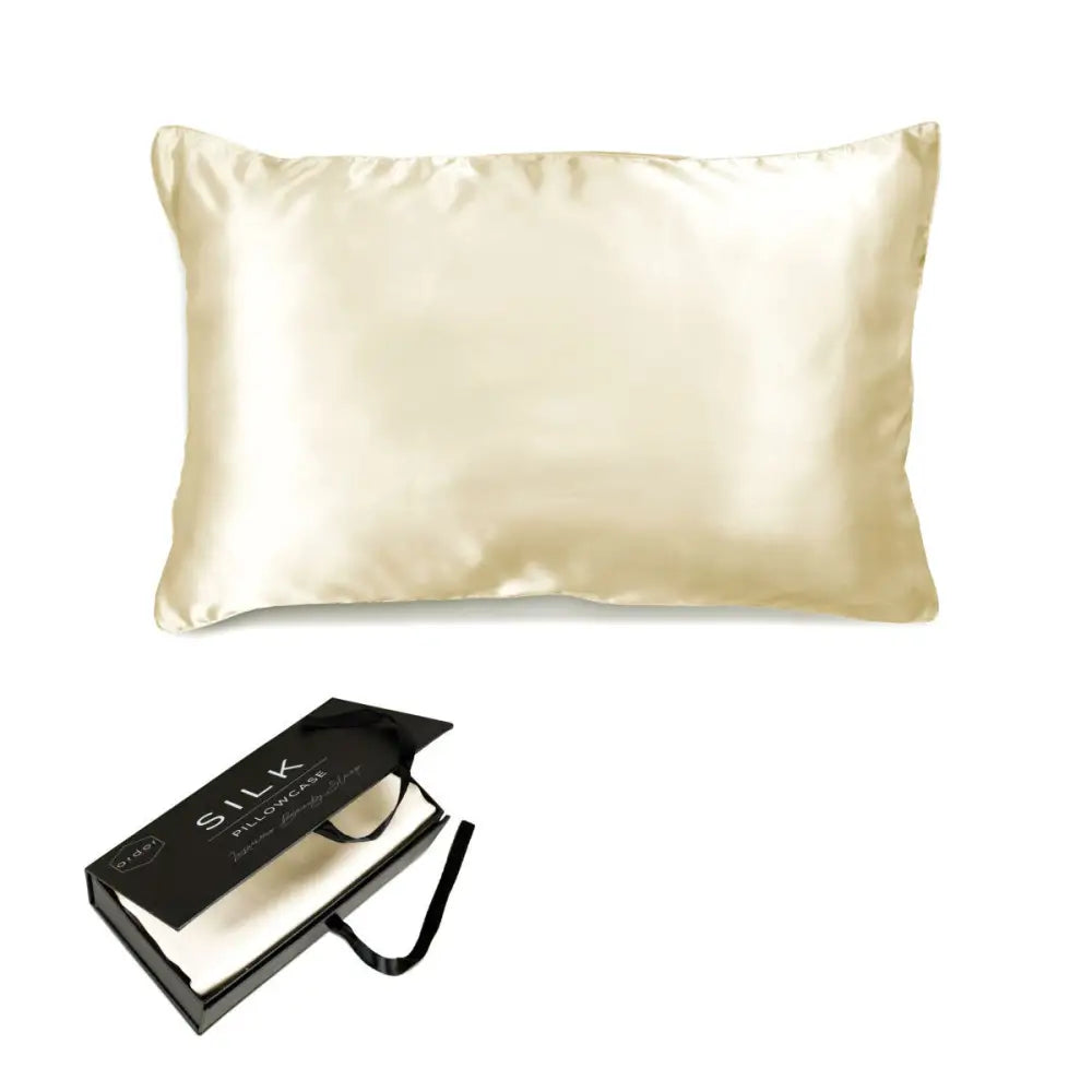 Ardor Mulberry Silk Standard Pillowcase Ivory Dreams - Home & Garden > Bedding