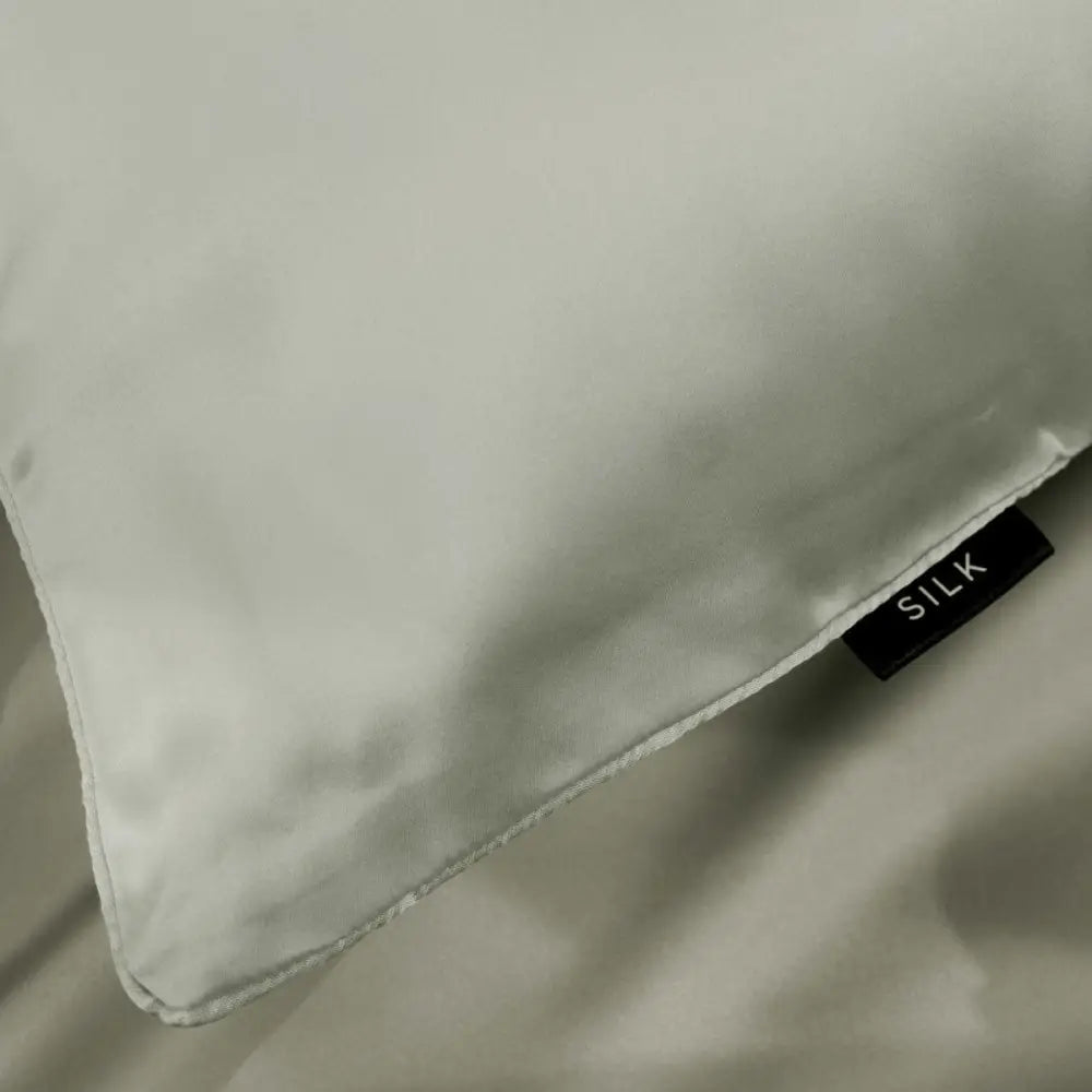 Ardor Mulberry Silk Standard Pillowcase Silver Nights - Home & Garden > Bedding