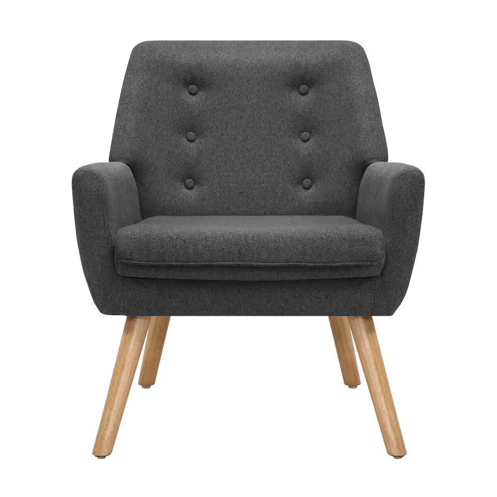 Armchair Tub Single Dining Chair - Furniture > Bar Stools & Chairs > Arm Chairs & Recliners