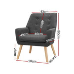 Armchair Tub Single Dining Chair - Furniture > Bar Stools & Chairs > Arm Chairs & Recliners