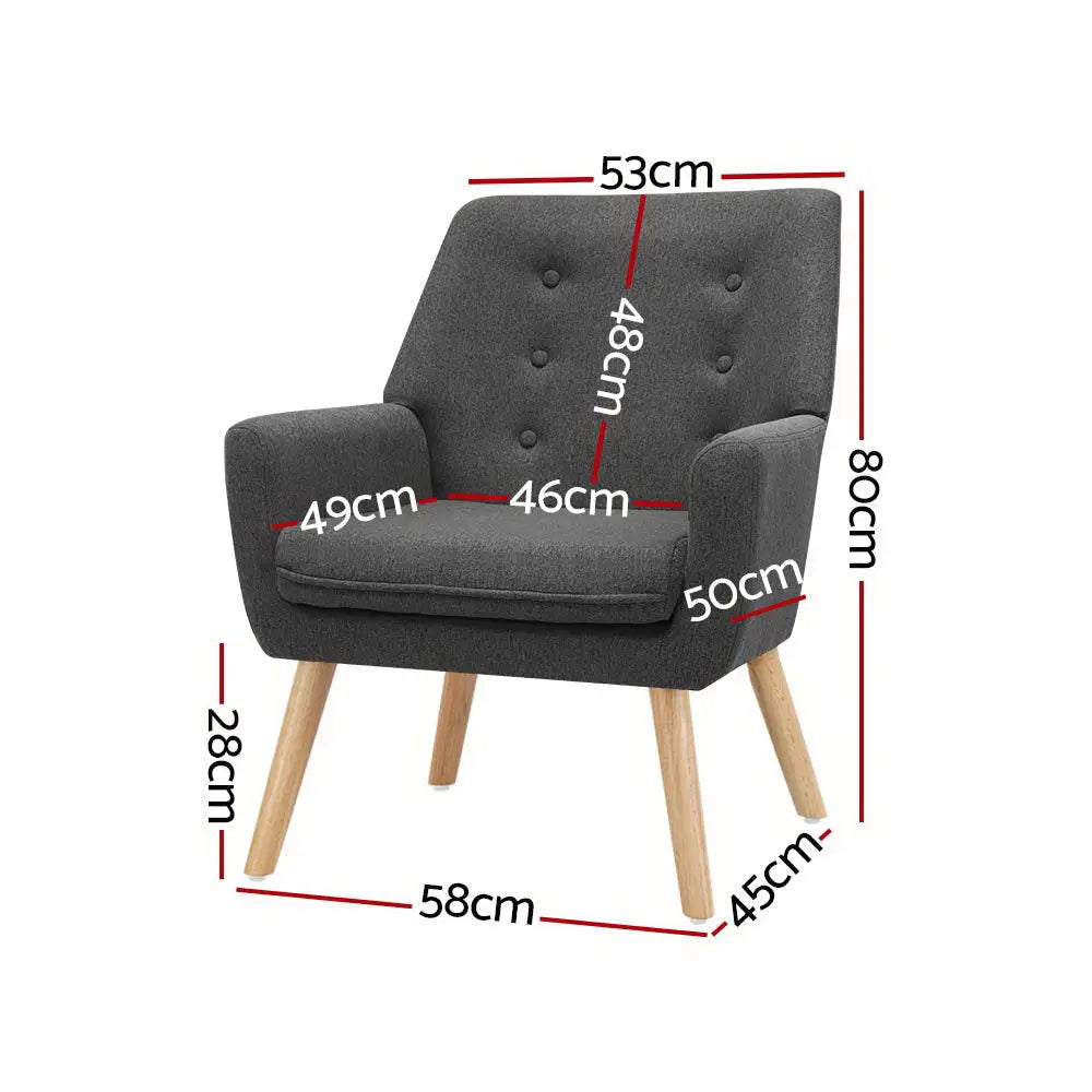 Armchair Tub Single Dining Chair - Furniture > Bar Stools & Chairs > Arm Chairs & Recliners