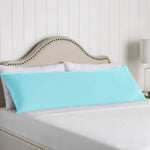 Artex 100% Cotton Body Pillowcase Aqua - Home & Garden > Bedding